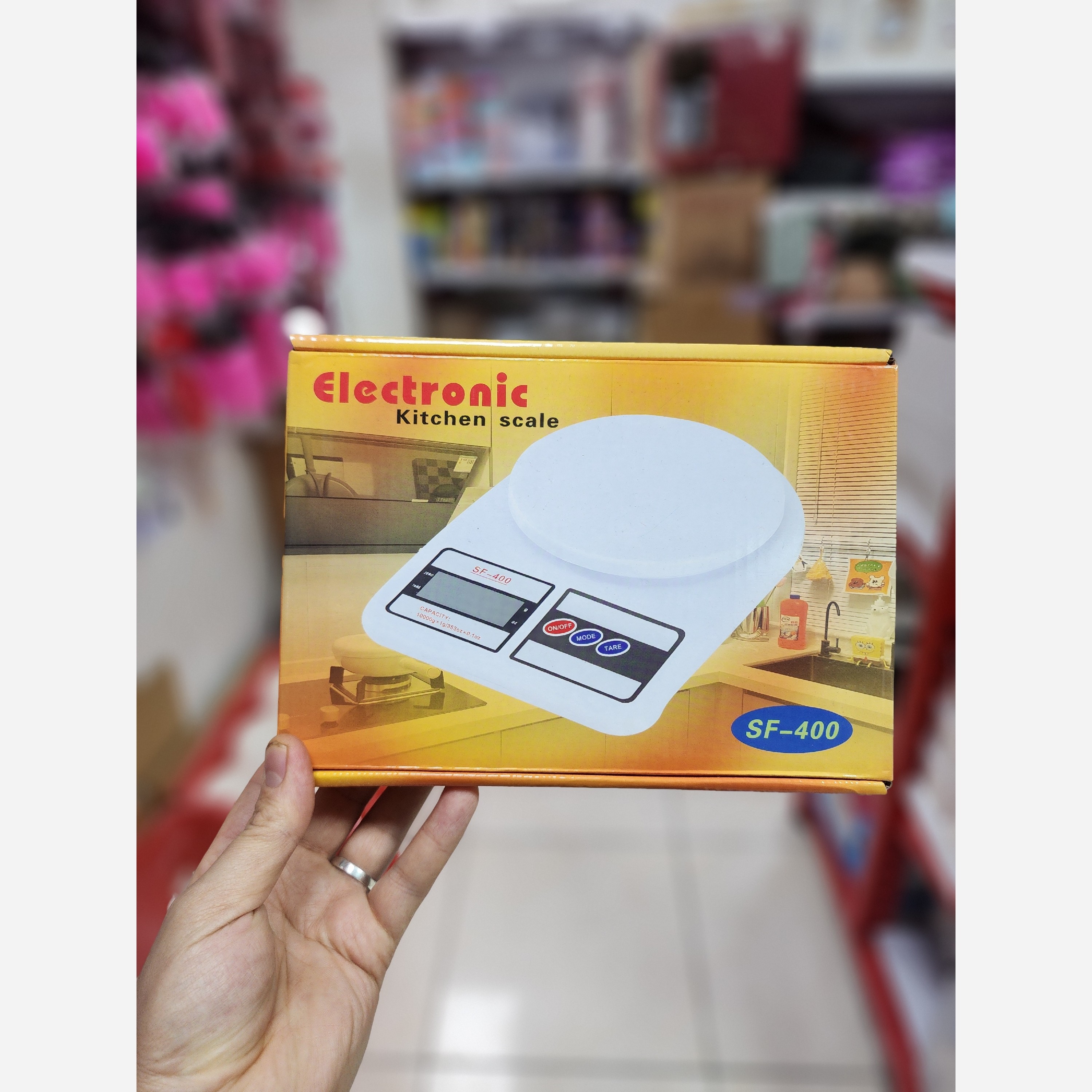 ترازو آشپزخانه دیجیتال با دقت 1 گرم