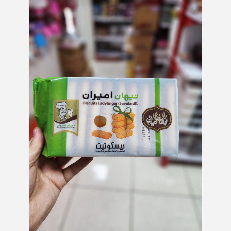 بیسکویت تیرامیسو(لیدی فینگر) مخصوص چیز کیک